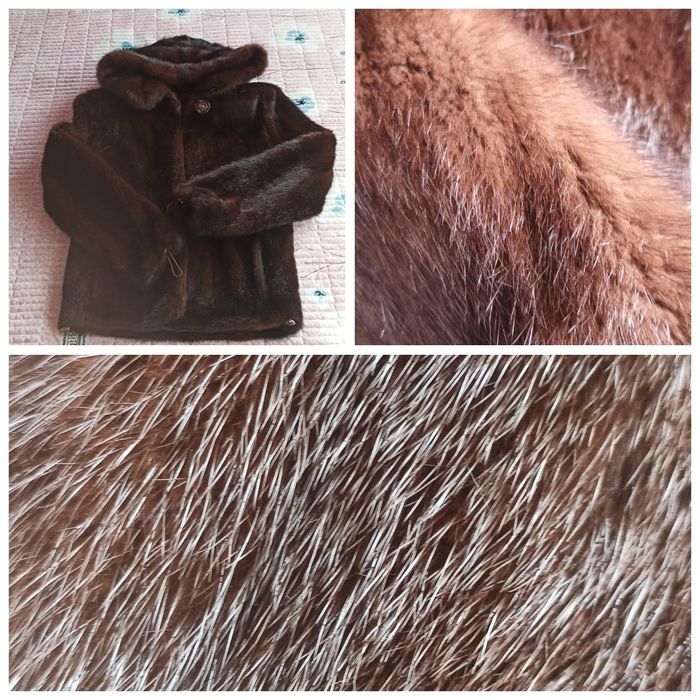 Норковая шубка, 40-42р, отличный зимний мех