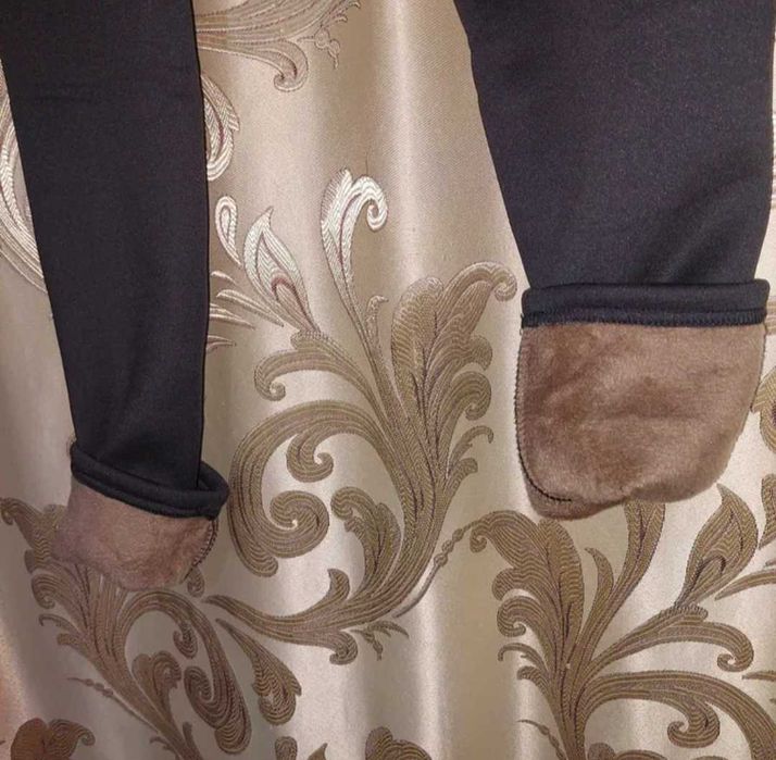 Colant lucios termoizolant captusit cu blană