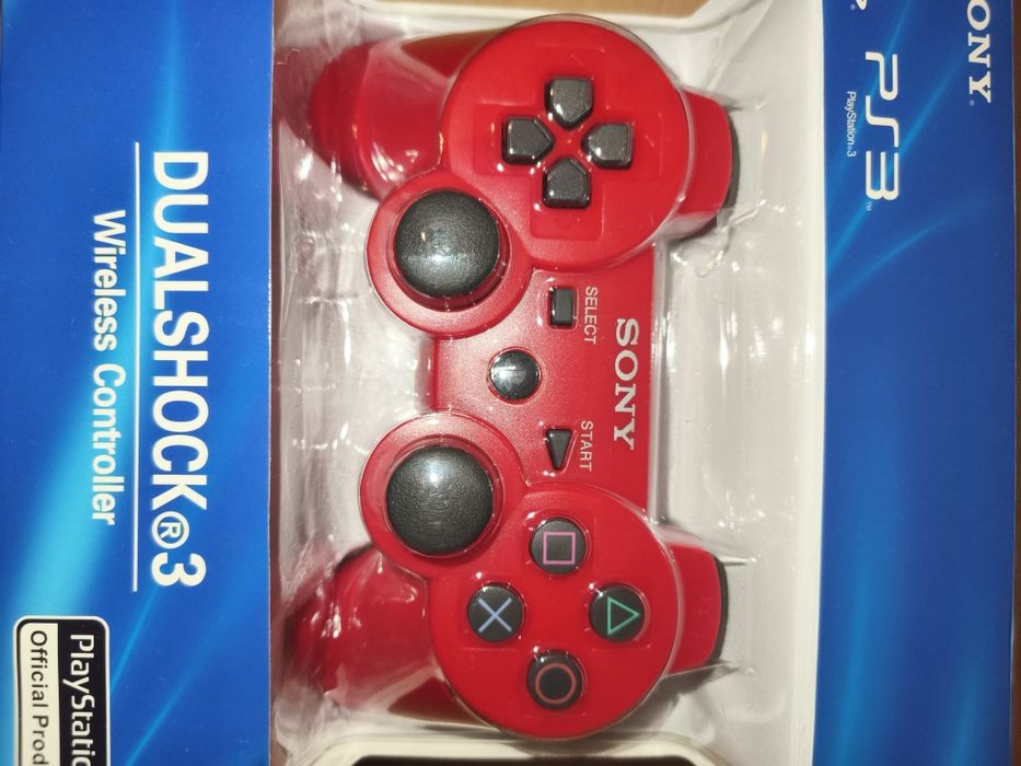 PS3 Deep Red Controller