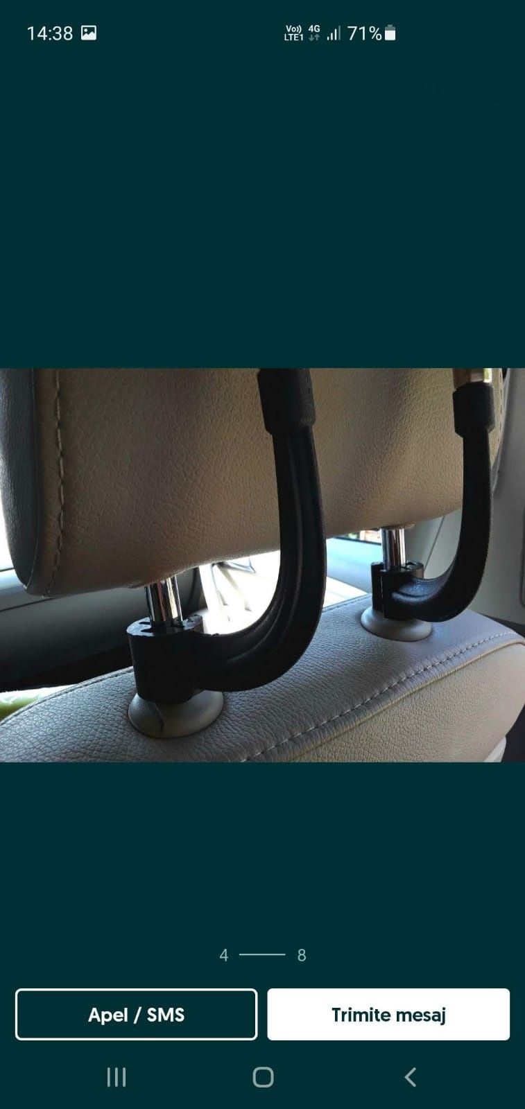 Umerașe tetiere auto