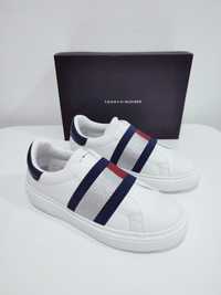 Adidasi Tommy Hilfiger SlipOn Noi Originali