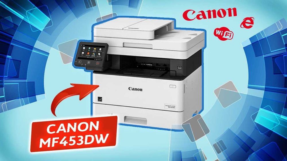 МФУ лазерное Canon i-SENSYS MF453dw, 1 год гарантия, НДС 12%
