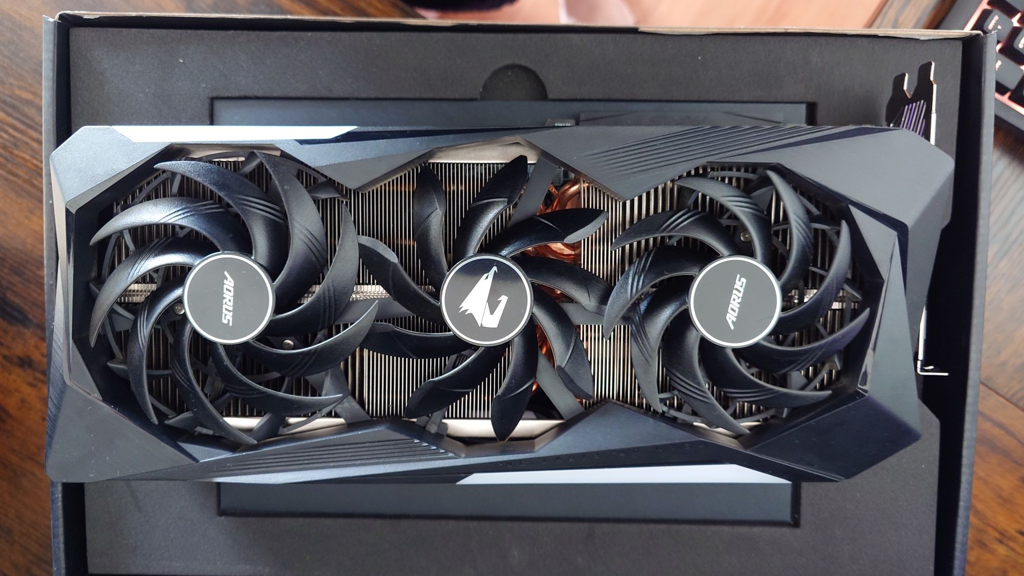 Placa video GIGABYTE Aorus GeForce RTX 3070 Ti Master FULL BOX