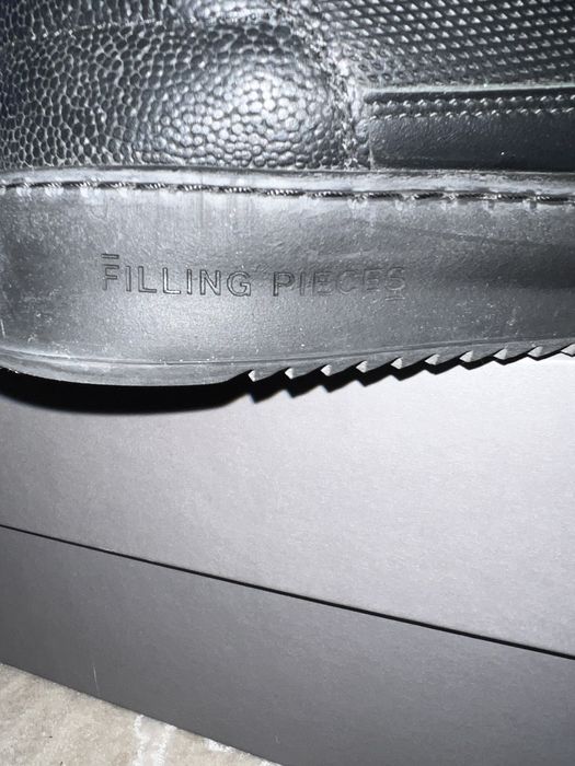 FILLING PIECES low top aten all black 42