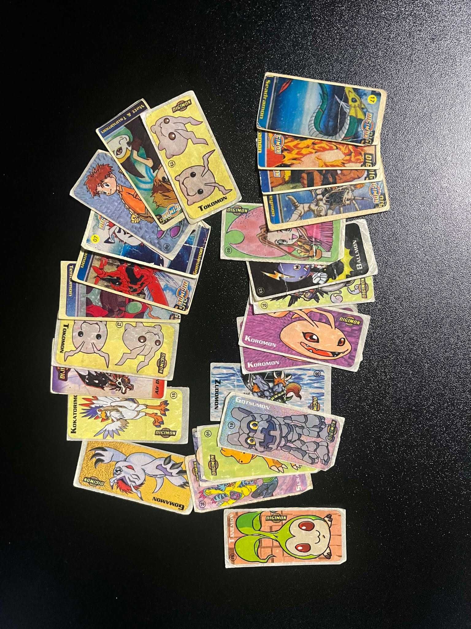 120 stickere Digimon Monsters