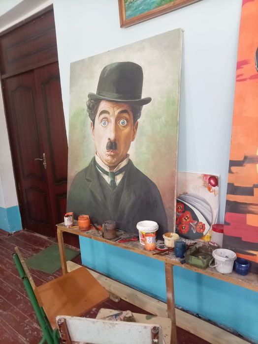 Challi Chaplinning rasmi sotiladi