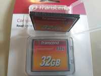 Cardurd CF (Compact Flash) Transcend 32 Gb