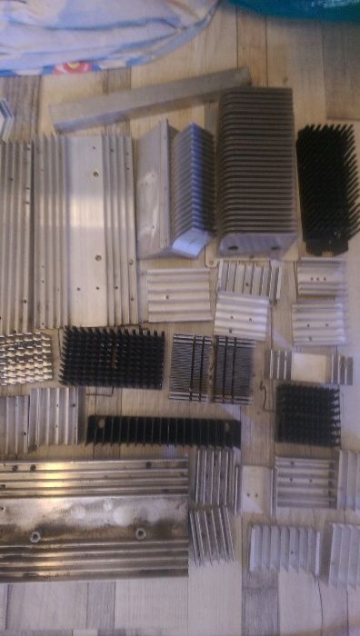 Radiatoare/racitoare/coolere aluminiu pt amplificator/statii/laptop