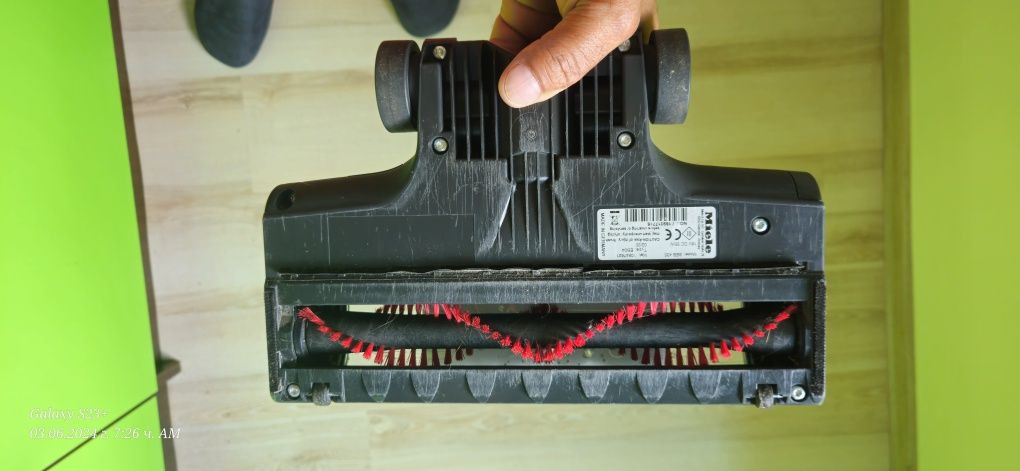 Ръчна прахосмукачка miele миеле trflex HX 1 runner power smul 5