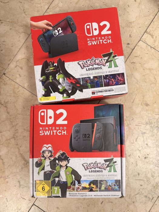 Consola nintendo switch 2 noua sigilata + joc pokemon legends z-a