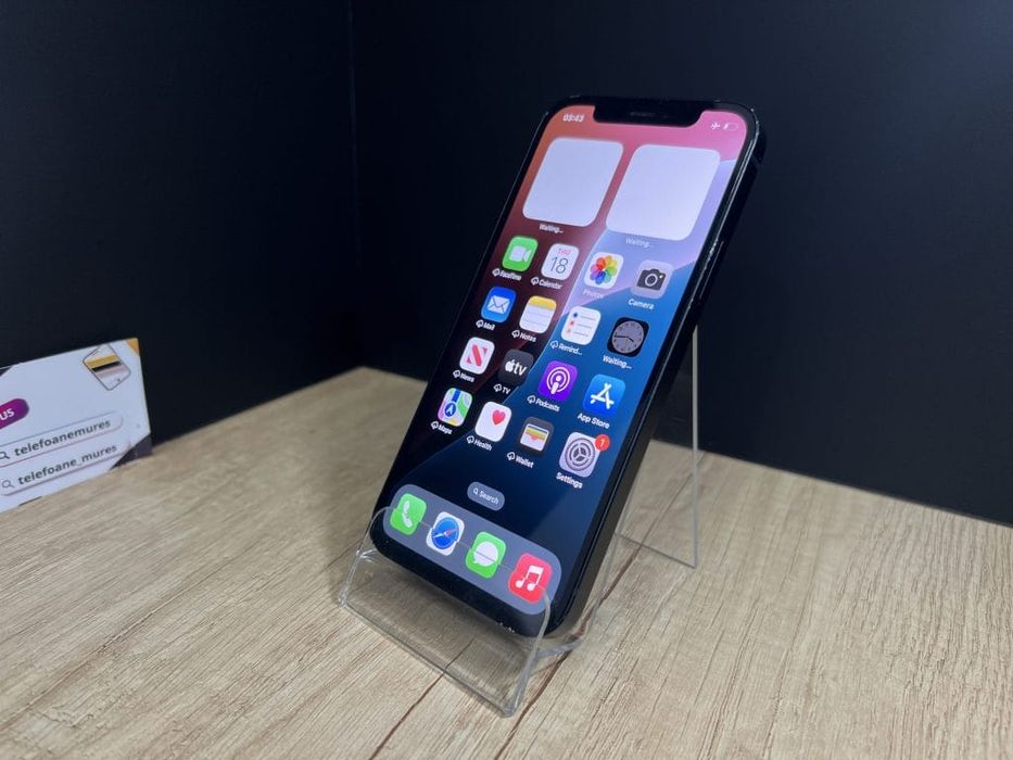 iPhone 12 64Gb Midnight 3 ani garanție, Telefoane Mureș