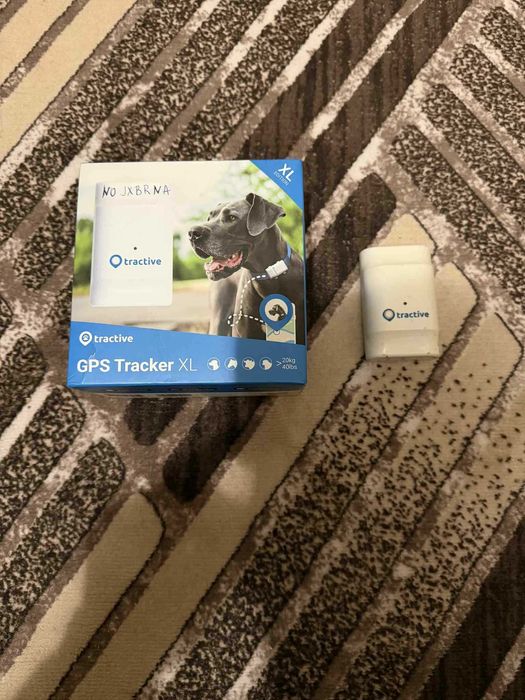 Tractive GPS Tracker XL for dogs with 6 weeks battery life EXCL