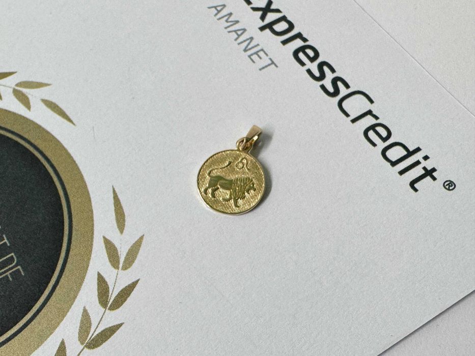 Medalion aur 14K 0.80g (B.59812.2 Tatarasi) Garantie 2 ani