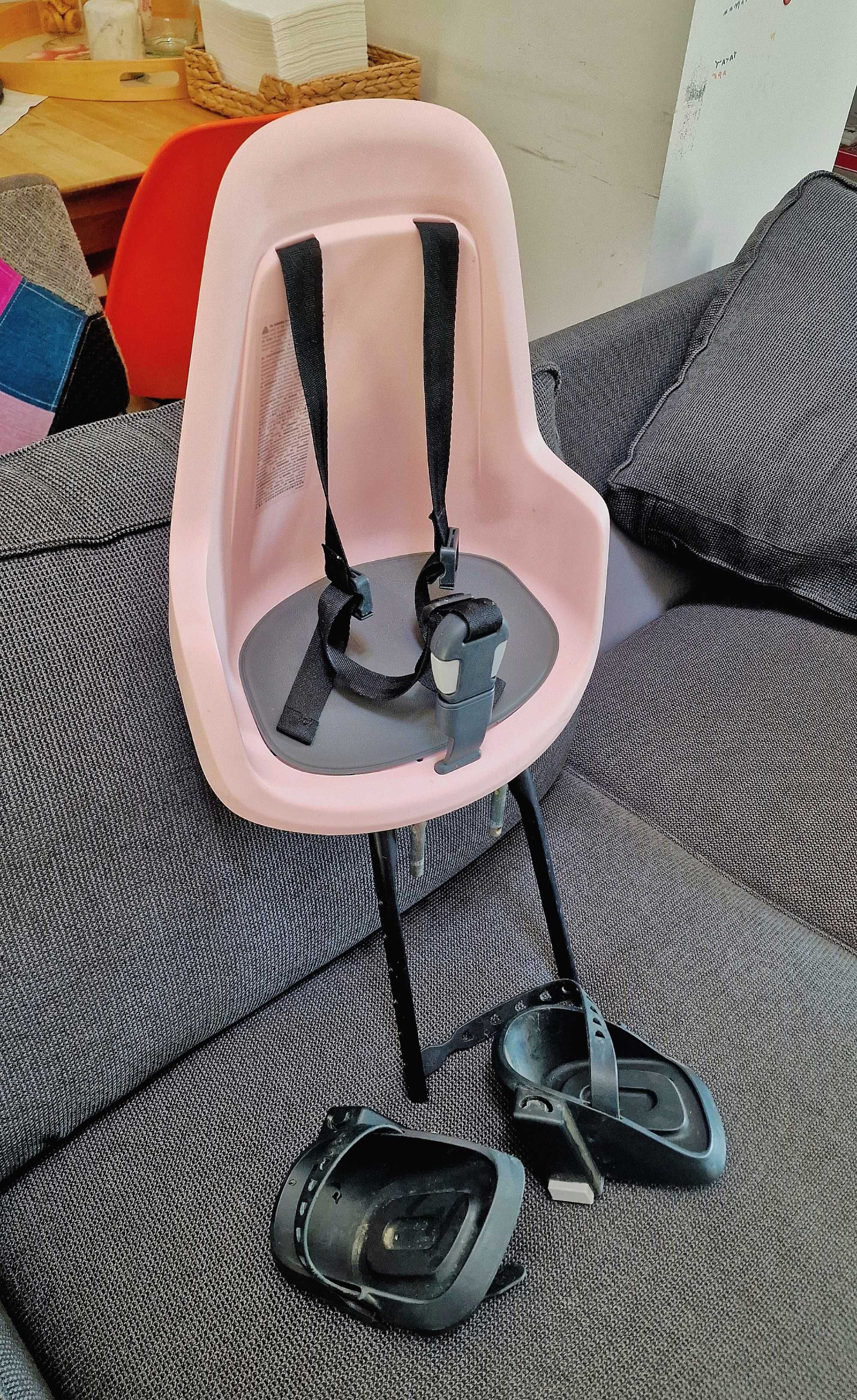 Scaun bicicletă copil + cască – set complet siguranță