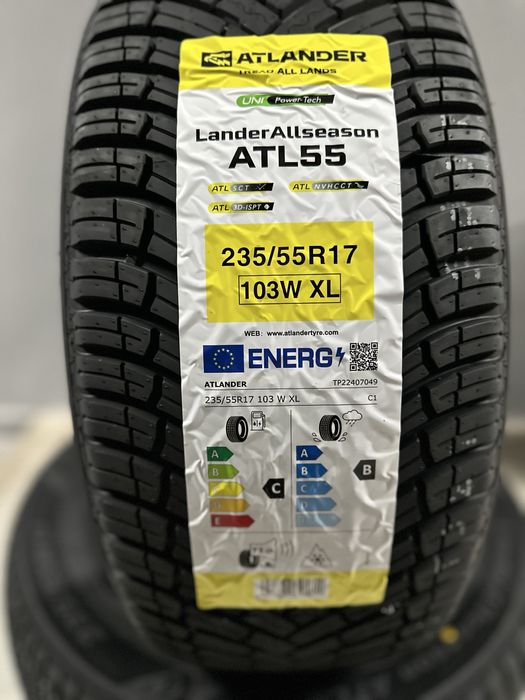 Нови всесезонни гуми ATLANDER 235/55R17 103W XL НОВ DOT БОРД 2355517