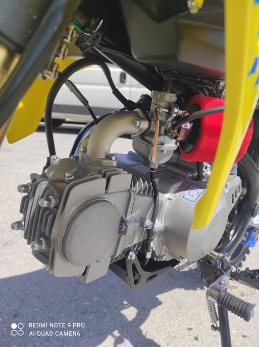 Четиритактов 125 Кубика Бензинов Кросов Мотор UpBeat 2024г