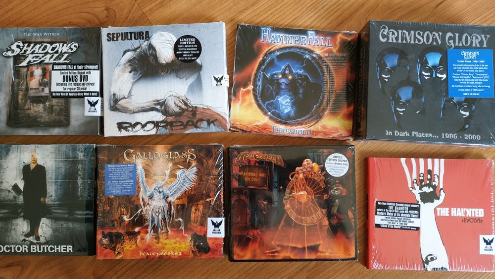 Оригинални Рок и Метъл дискове