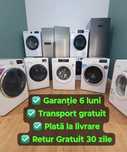 Mașini de spălat rufe – Garanție + Transport Gratuit!