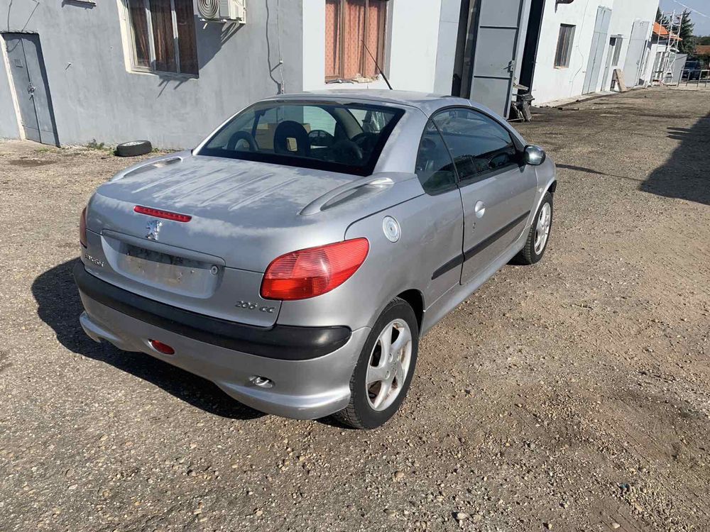 Пежо 206CC / Peugeot 206 CC Cabrio 1.6i 109кс. 2002г. - НА ЧАСТИ