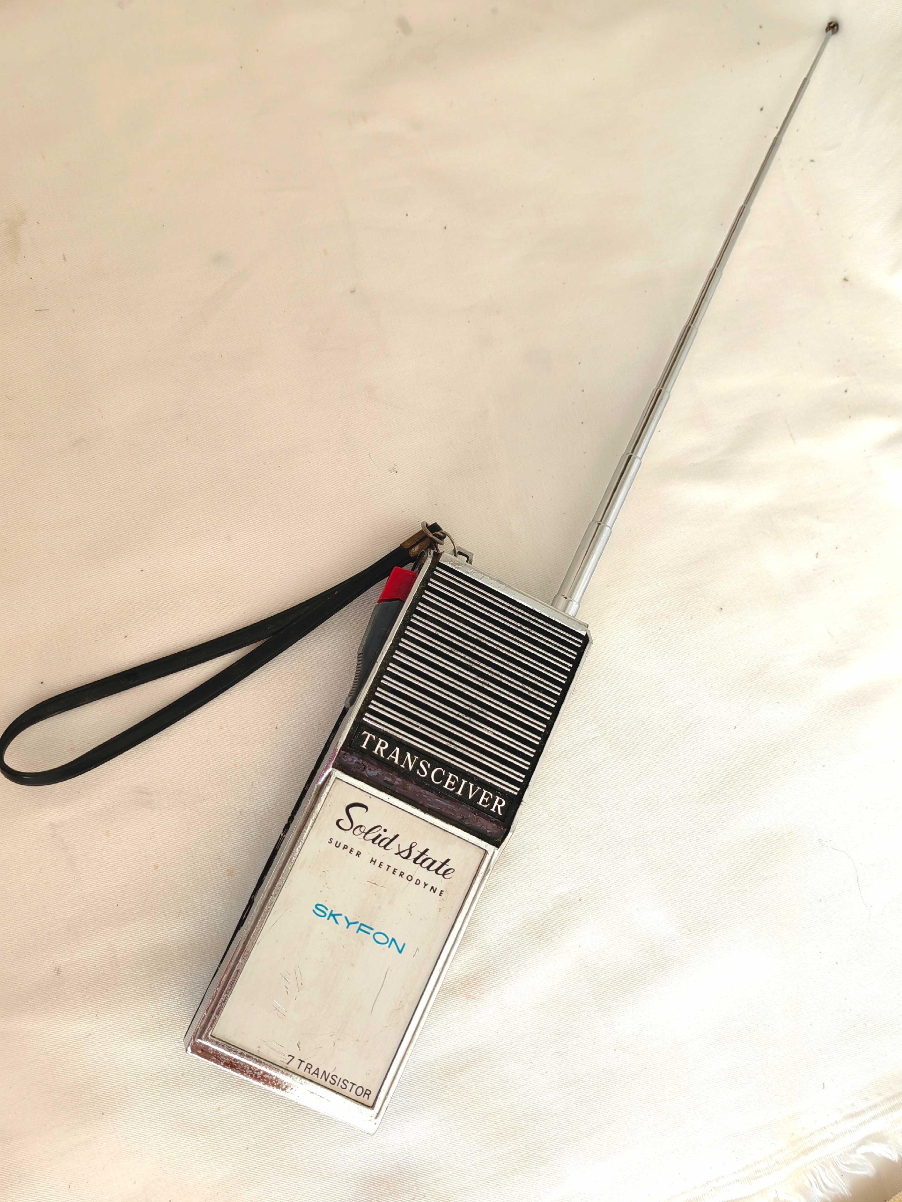Оригинална Супер Японска Преносима Радиостанция TRANSCEIVER 1970 г