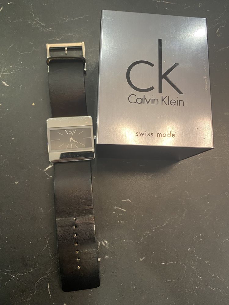 Ceas de dama negru Calvin Klein