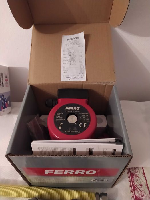 Pompa recirculare,filtru antimagnetita si furtun flexibil gaze