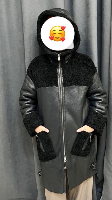 Дубленка натуралтные кожа и мех