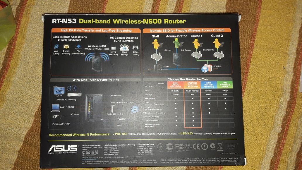 Router Asus 5 GHz