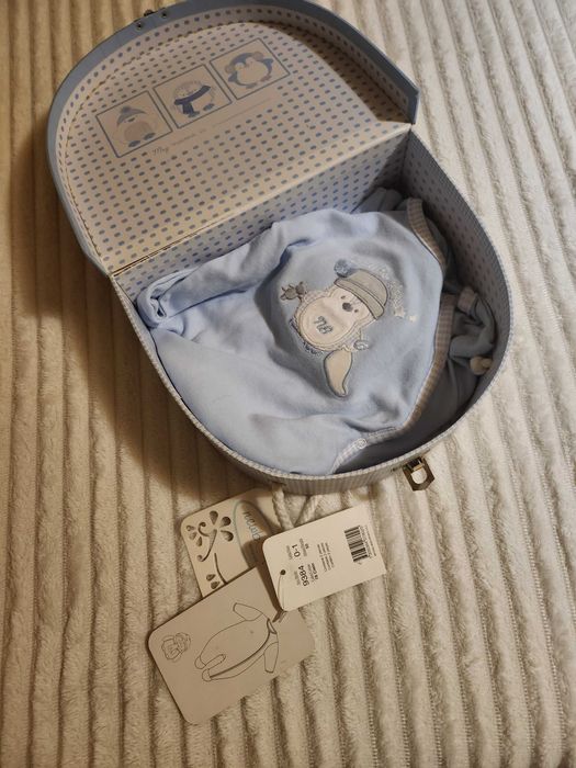 Лукс бебешки гащеризон Mayoral в кутия новородено