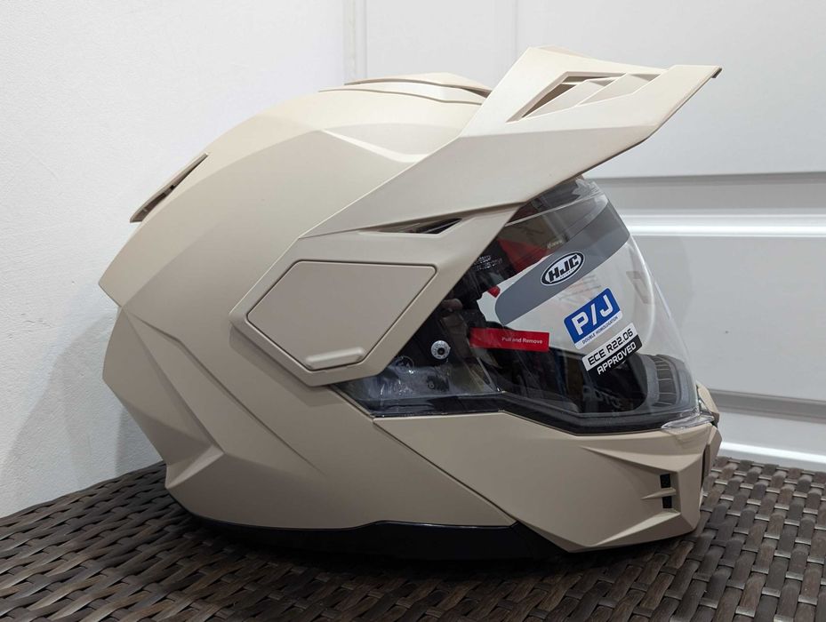 Casca moto HJC i80, marime XS - flip-up, ochelari de soare