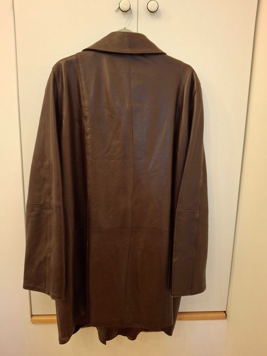 Haina/ jacheta din piele naturala, marimea 58