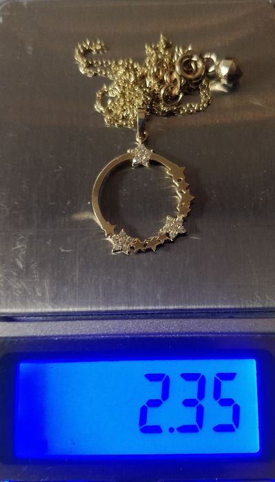 Colier elegant aur 14k