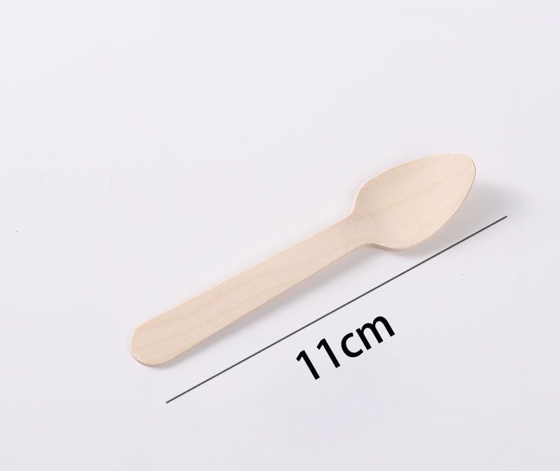 Деревянные одноразовые ложки