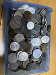 Lot 1 kg monede exotice , scoase din circulatie