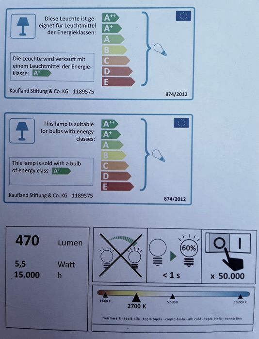 LAMPĂ DIN METAL pentru Birou cu Abajur reglabil si Bec LED NOUĂ 60 Lei