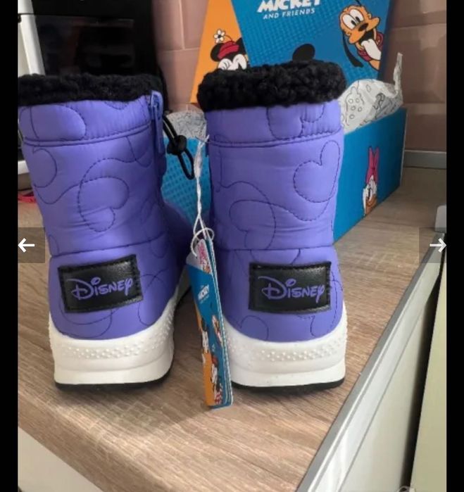 Ботуши Дисни с пух