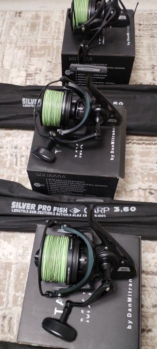 Mulinete tazura mx10000 cu tamburi de rezerva