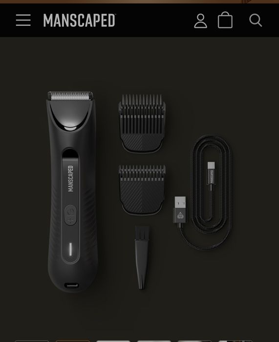 Aparat de tuns Manscaped include lumina cu led.