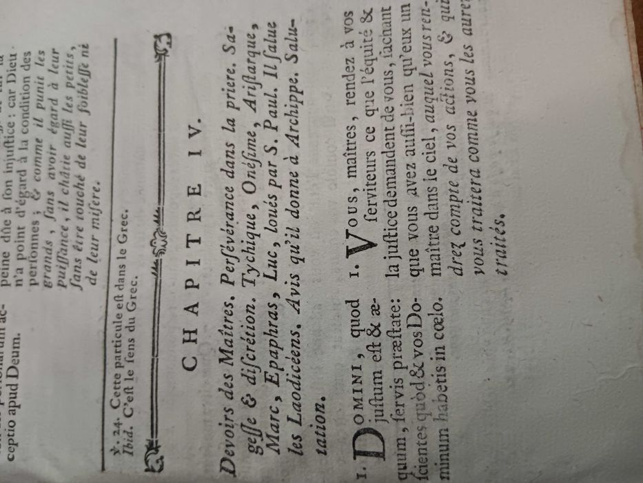 Biblie , Latino- Franceză , 867 pagini - Anul  1779 .