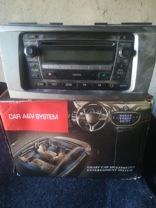 Штатная магнитола от Тойота Камри 40 Европа