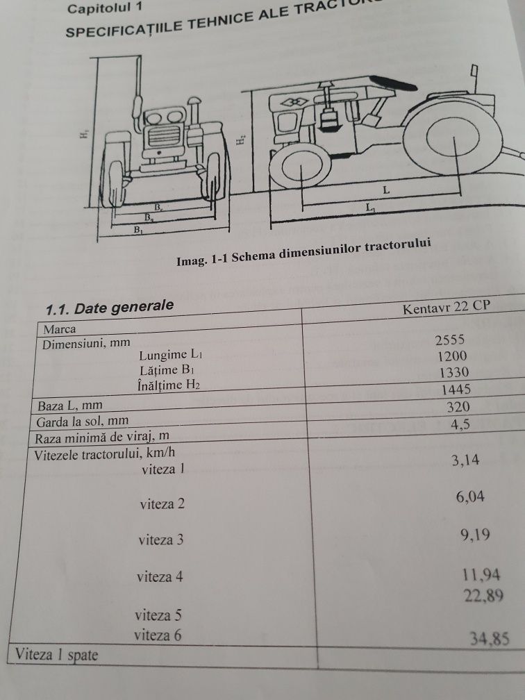 Tractor Kentavr 22 cp