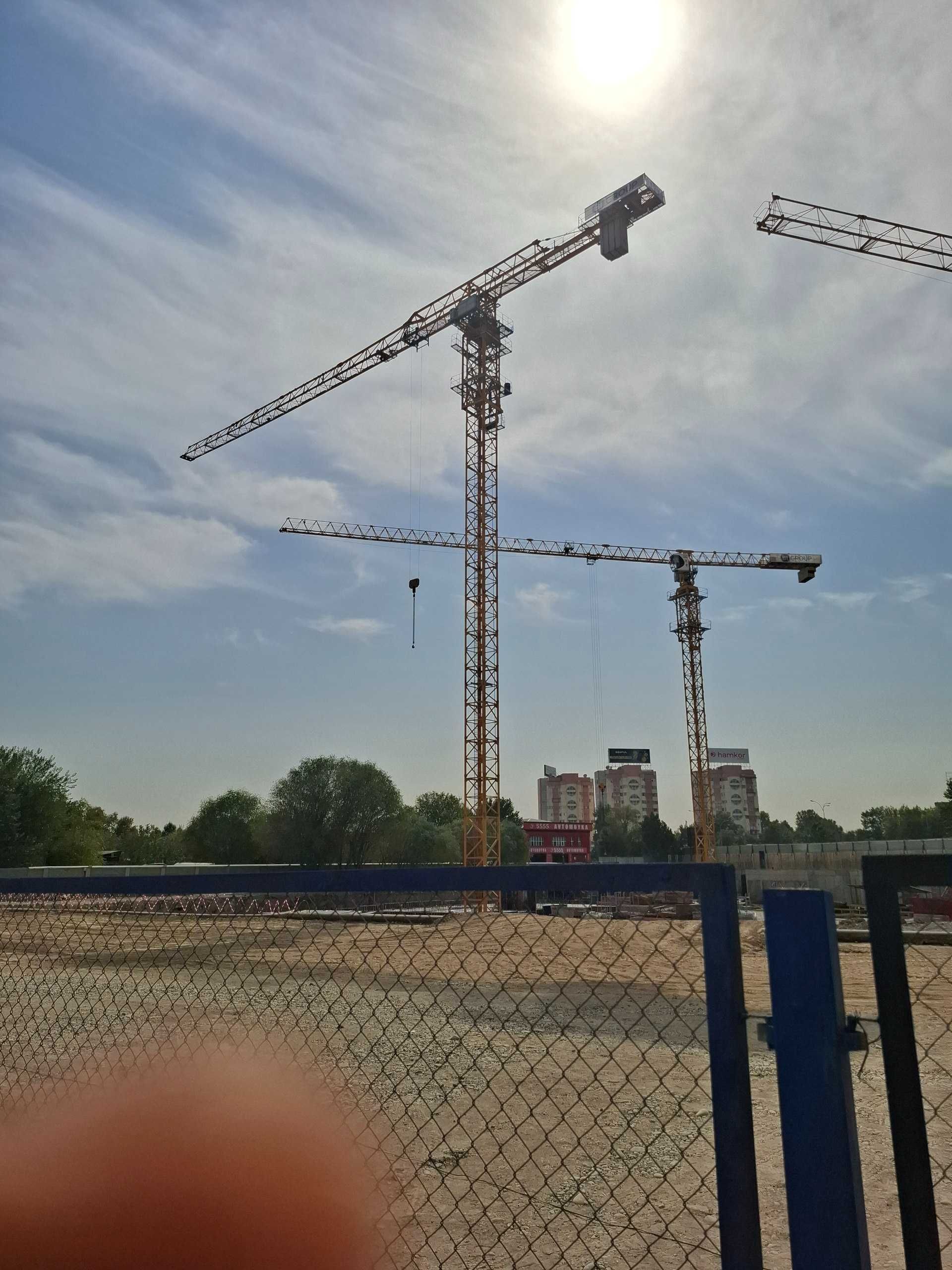 Продаётся и сдаётся башенные краны QTZ63, 6 т, 8 т, 10т