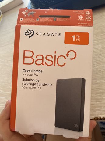 Внешний жесткий диск 1тб HDD Seagate Basic