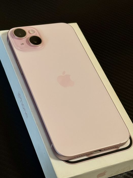 iPhone 15 Plus Pink 256GB *КАТО НОВ*