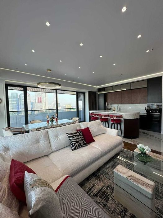 Продается уникальная кв в клубном дом NRG U-Tower ВИД на Tashkent City