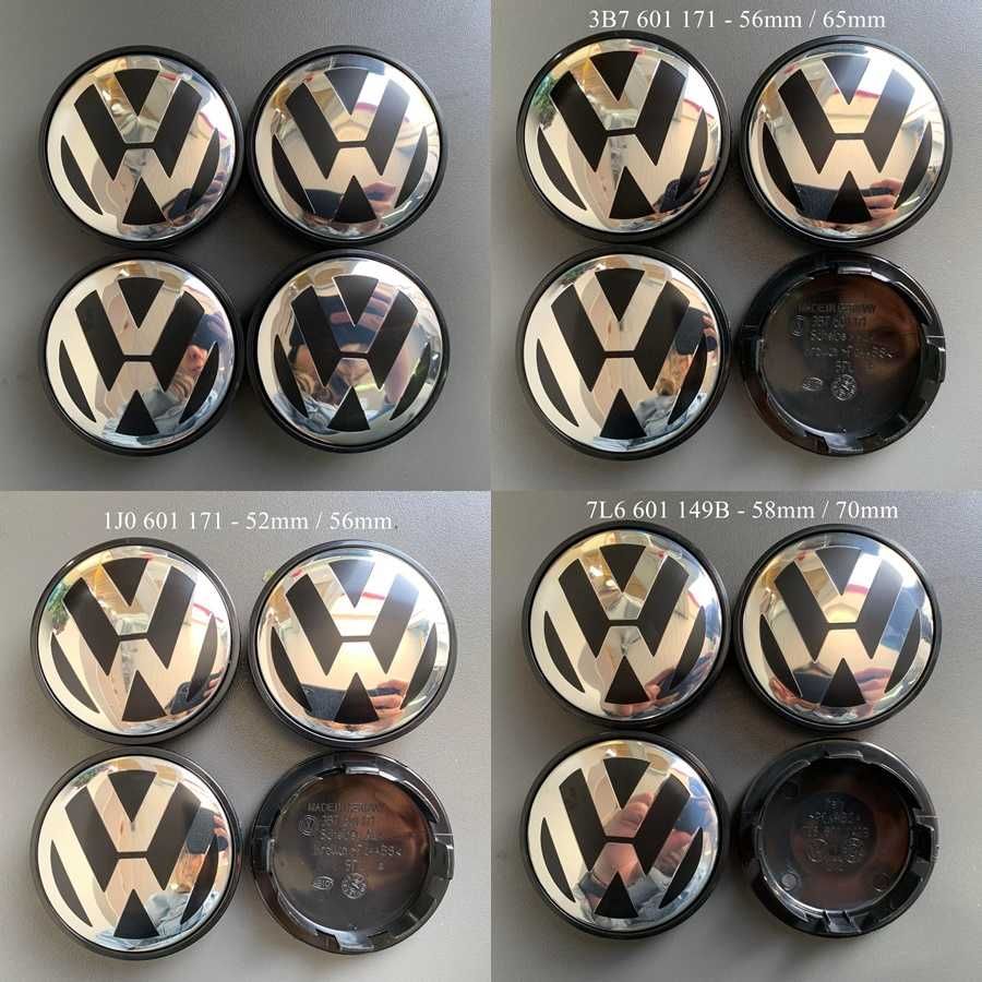 Capacele jante aliaj Audi 57mm BMW 65mm Mercedes 70mm VW 56mm