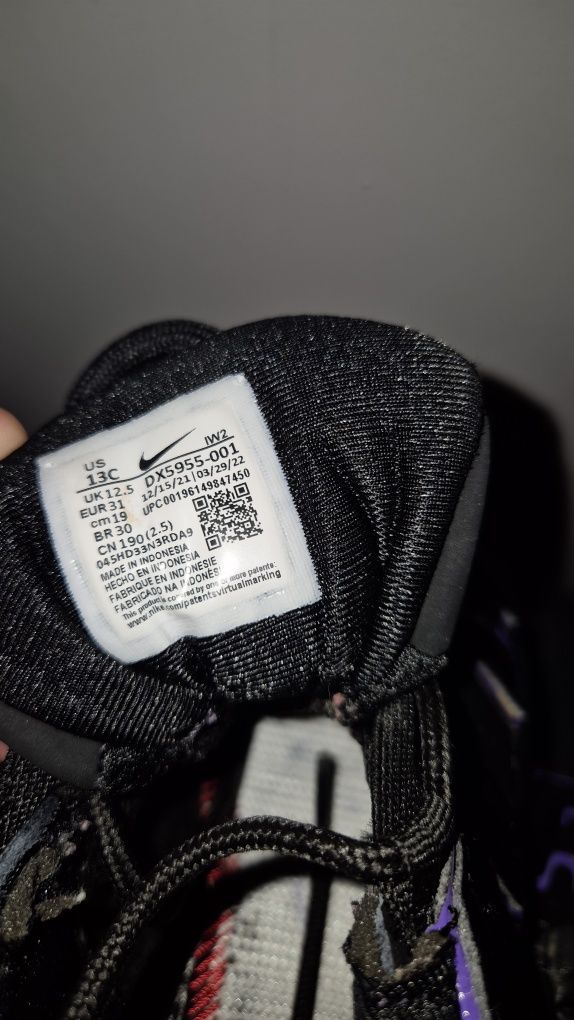 Adidași Nike Air More Uptempo '96, mărimea 31 – băieți