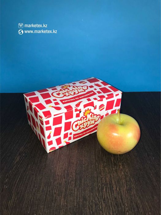 Коробка для курицы с логотипом