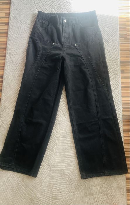 Blugi baggy/flared/bootcut ( nu balenciaga chrome hearts rick owens