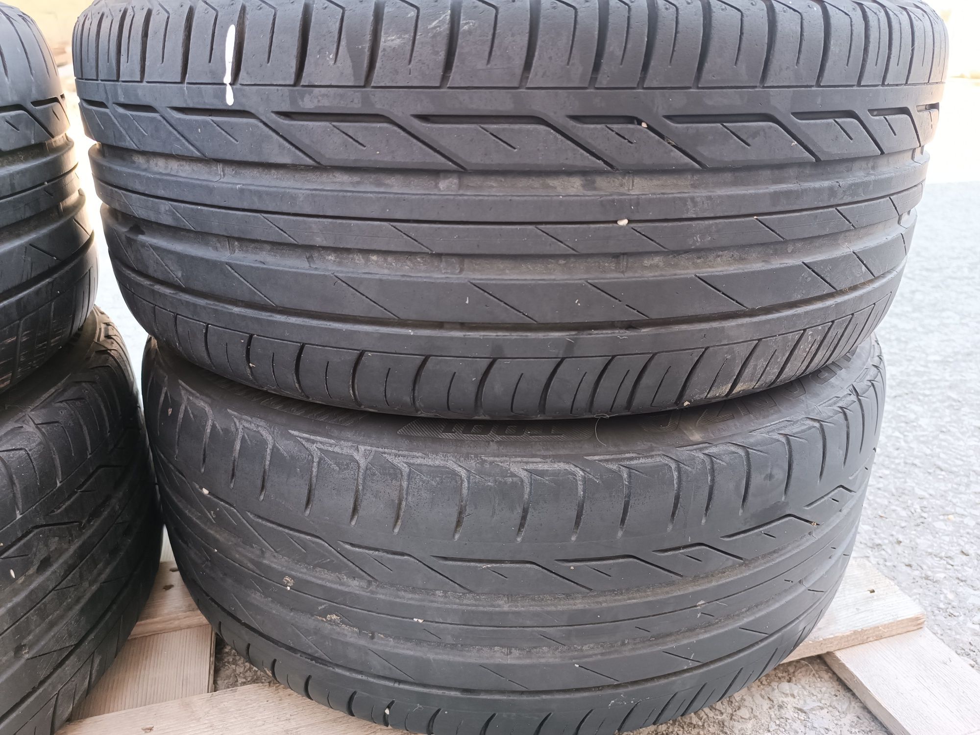 Лети джанти 17ки 5х112 Mercedes + летни гуми 225/45/17 Bridgestone